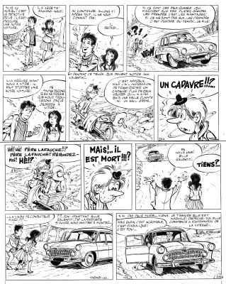 Tabary | Planche originale 25 de VALENTIN LE VAGABOND - Les Mauvais instincts | Galerie Napoléon