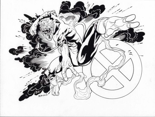 Robert Atkins | Nightcrawler Pinup | TDArt