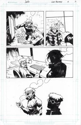 Maxi Dallo | Lost Fantasy Issue 06 Page 07 | Splash Page