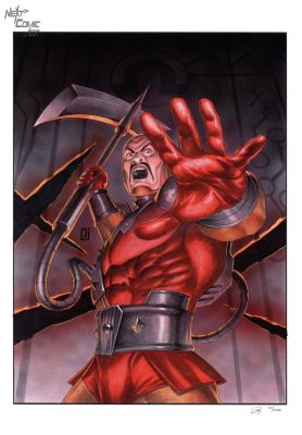 Peejay Catacutan | Steppenwolf B Page Cover | Next Comic Art