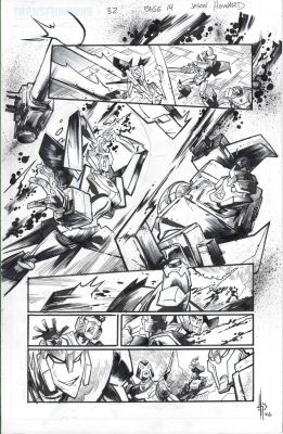 Jason Howard | Transformers (2023 Image) Issue 32 Page 14 | Splash Page