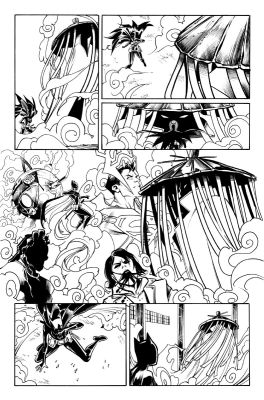 Juan Castro | Batgirl Issue 19 Page 09 | ComiConArt