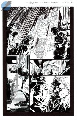 Hayden Sherman | Batman: Dark Patterns Issue 5 Page 2 | Felix Comic Art