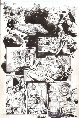 Lan Medina | Star Wars: Bounty Hunters #36 Issue 36 Page 1 | Next Comic Art