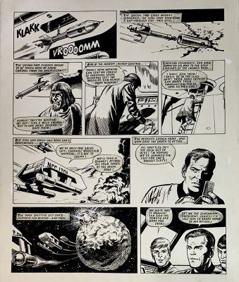 John Stokes | Star Trek Newspaper Strip 2-17-1973 (Very Large) | Romitaman