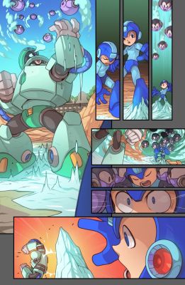 Edwin Huang | Mega Man Fcbd Page 10 Issue Fcbd Page 10 | Comic Art House