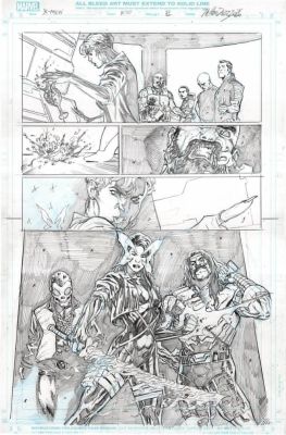 Netho Diaz | X-Men Issue 30 Page 12 | ComiConArt