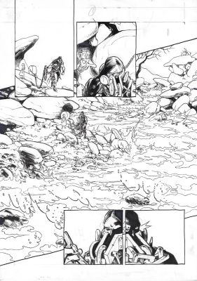 Ilias Kyriazis | Heavy Metal Magazine (2025) Millstone Issue 04 Page 01 | Splash Page