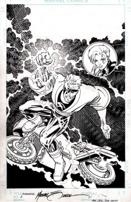 Bob Smith, Mike Zeck | Eliminator #1 Cover (First Issue! Eliminator & Siren) 1995 | Romitaman