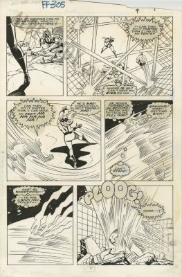 Joe Sinnott, John Buscema | Fantastic Four Issue 305 Page 7 | Albert Moy