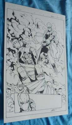 Superior Spider-Man #16 pg. 8 Originalseite Splash signiert von Humberto Ramos | eBay Europe