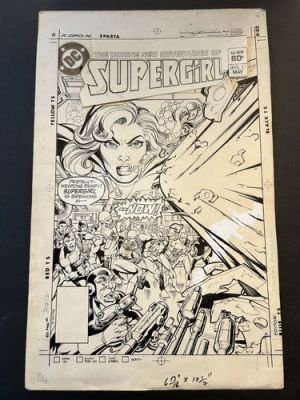 SUPERGIRL RARE COVER ART Daring New Adventures #7 May ’83 Giordano & Cullins | eBay US