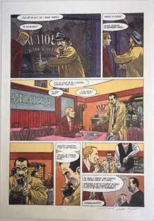 Maucler, Christian - Planche originale (p.10) - Les Enquêtes du Commissaire Raffini T7 - Les Petits Meurtres - (1999/2002) | Catawiki