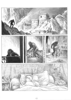 Bihel Frédéric | Planche originale 23 A la recherche de l’Homme sauvage | Galerie Napoléon