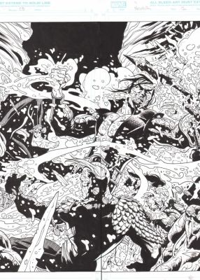 Paul Davidson – Namor – 2p23-24 – Double Splash – 2025