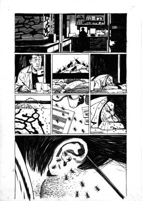 Gabriel H. Walta | Creepshow Vol. 4 #2 P. 4 | The Green Room