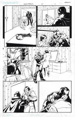 Matt Gaudio | Black Terror Issue 01 Page 11 | Splash Page