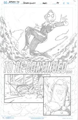 Matt Gaudio | Spider-Gwen Page 05 | Splash Page