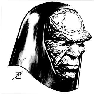 Ron Salas | 6×6 – Darkseid headshot | Ron Salas