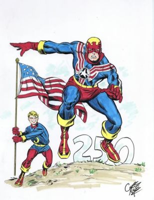 Chris Nye | Fighting American And Speedboy | Catskill Comics