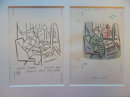 Clerc, Serge - Original art + colouring in watercolour - (1992) | Catawiki