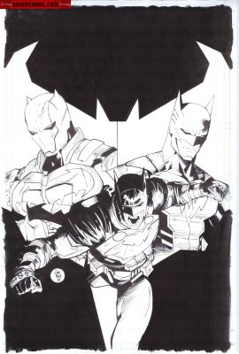 Dan Mora | Covers / Pinups Issue Batman Knight Fight # 03 Page Cover | Kwan Chang