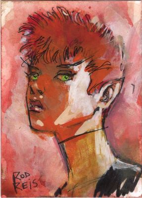 Rod Reis | Wolfsbane Sketch Card | Essential Sequential