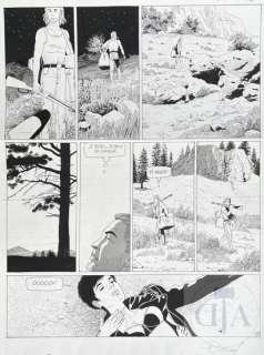 Renaud/Santiag. Planche originale n°22 de l’album T4… | Dagoty