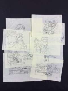 Zaniboni, Sergio - 9x sketches for Diabolik "Un’avventura diabolica" | Catawiki