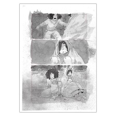 Anne Masse | Asphalte Sauvage - Planche originale 212 | Achetez de l’Art
