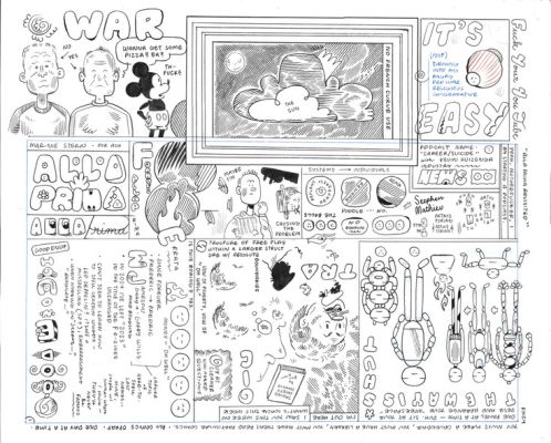 Kevin Huizenga | Alla Prima Revisted - 1 | Athenaeum Comic Art