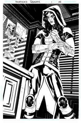 Yanick Paquette (Digital) | Nightwing: Rebirth #01 Page 05 Issue 01 Page 05 | Comic Art House