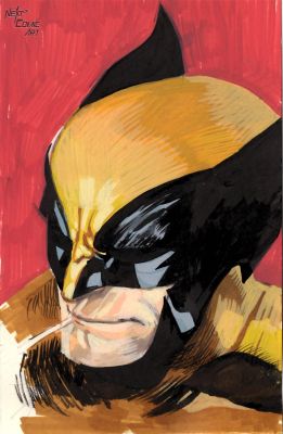 Roi Mercado | Wolverine Study 1 | Next Comic Art