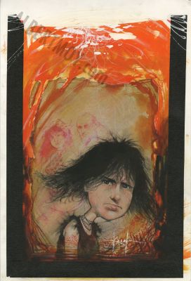 Sam Kieth | Zero Girl 2 Page Trade Cover | Albert Moy