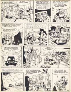 Raymond Macherot | Chlorophylle joue et gagne, planche originale Ã … | Septimus