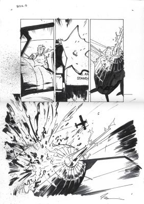 Jacob Phillips | The Peril of the Brutal Dark: an Ezra Cain Mystery Issue 06 Page 05 | Splash Page