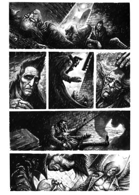 Clint Langley – Church of hell 8p9 | Berserker Art