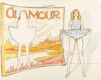 Lot 181 - Manara Milo - "Glamour", 1985