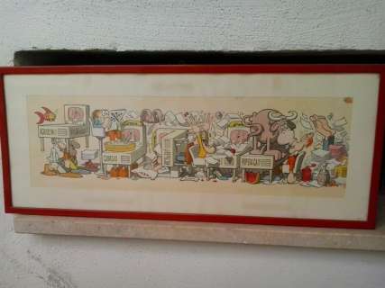 Jacovitti, Benito - Original plate in full colours (1971) | Catawiki