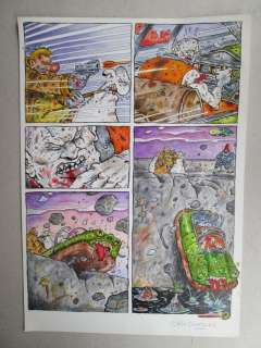 Schreurs, Eric - Originele pagina in kleur (p.9) - Klepzeiker Speciaal - Adrian Backfish (1989) | Catawiki