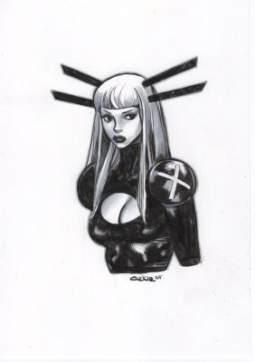 Magik Bust Sketch by Celal Koç (celor) | Raremarq (Buy It Now)