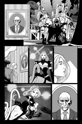 Daniel Sampere | Wonder Woman #32 Page 11 | Black Diamond