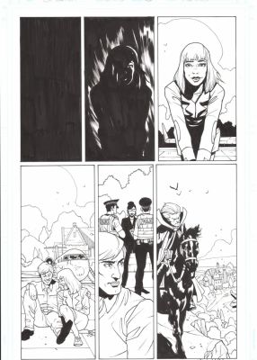 Paul Davidson – Captain Britain 50th Anniversary Special p9 – Chris Claremont | Berserker Art