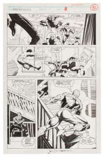 Jan Duursema Spider-Man Unlimited #5 Comic Art | Taurus Auctions