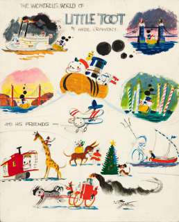 HARDIE GRAMATKY (1907-1979) "The Wondrous World of Little Toot." [CHILDRENS] | Swann Galleries
