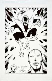 MALGRAIN, Chris... - Lot 195 - MALGRAIN, Chris (1970). Diablo. Encre de Chine et...