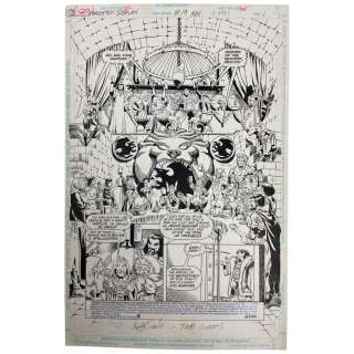 DC Forgotten Realms Original Storyboard Production Comic Art Signed by Dave Simons | Los Angeles Estate Auction
