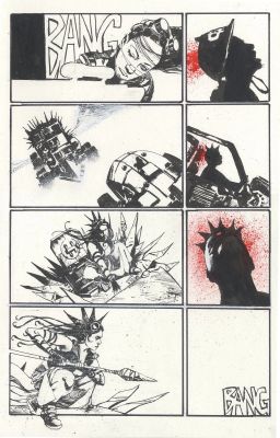 Jason Shawn Alexander | Frostbite Original Art page 13, Issue 3 | Jason Shawn Alexander