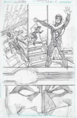 Denys Cowan | Nightwing #137 Page 11 | Essential Sequential