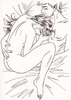 Jim (Terrasson, Thierry) - Originele tekening - Marie en Raphaël - Een nacht in Rome - (2016) | Catawiki